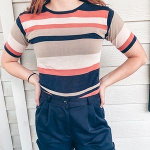 Striped Short Sleeve
